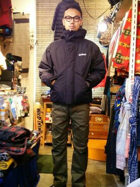 すずき ともたかさん（メンズ・183cm）の冬コーディネート