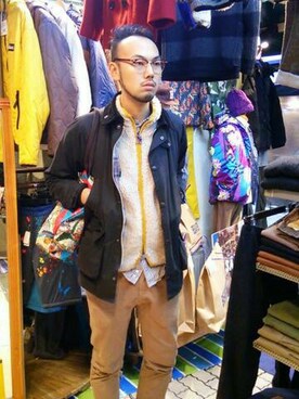 すずき ともたかさん(メンズ・183cm)の冬コーディネート