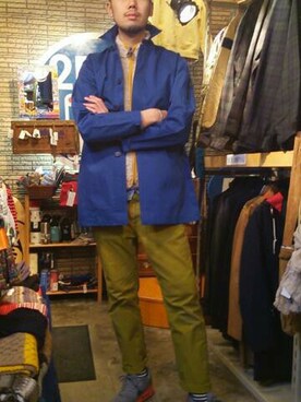 すずき ともたかさん（メンズ・183cm）の冬コーディネート