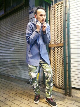 すずき ともたかさん（メンズ・183cm）の冬コーディネート