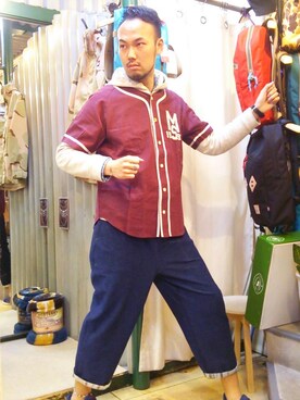 すずき ともたかさん(メンズ・182cm)の春コーディネート