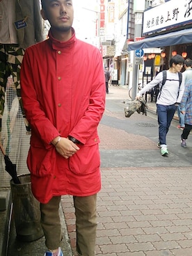「アイテム（アンクレット）」を使った、すずき ともたかさん（メンズ・182cm）の春コーディネート