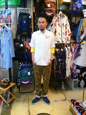 すずき ともたかさん（メンズ・182cm）の春コーディネート