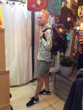 すずき ともたかさん（メンズ・183cm）の夏コーディネート