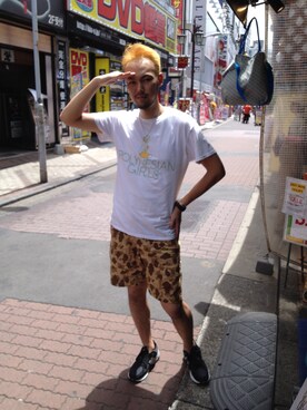 すずき ともたかさん(メンズ・183cm)の夏コーディネート