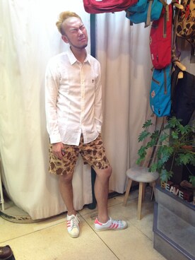 すずき ともたかさん(メンズ・183cm)の夏コーディネート