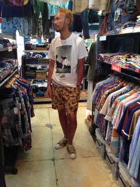 すずき ともたかさん(メンズ・183cm)の夏コーディネート