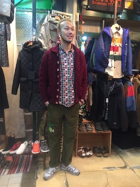 すずき ともたかさん(メンズ・183cm)の冬コーディネート