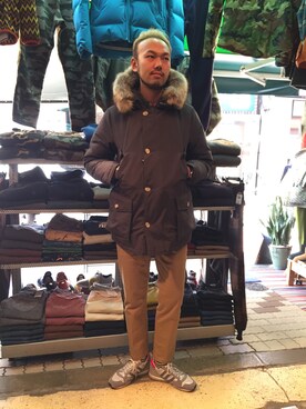 すずき ともたかさん(メンズ・183cm)の冬コーディネート