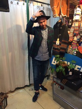 すずき ともたかさん（メンズ・183cm）の冬コーディネート