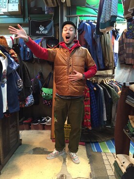 すずき ともたかさん（メンズ・183cm）の冬コーディネート