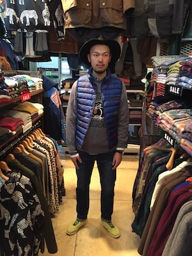 すずき ともたかさん（メンズ・183cm）の冬コーディネート