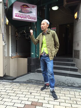 すずき ともたかさん（メンズ・183cm）の冬コーディネート