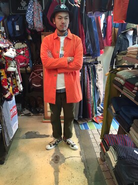 すずき ともたかさん（メンズ・183cm）の春コーディネート