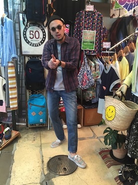 すずき ともたかさん（メンズ・183cm）の春コーディネート