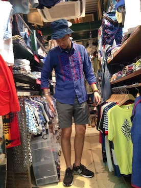 すずき ともたかさん（メンズ・183cm）の夏コーディネート