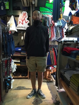 すずき ともたかさん(メンズ・183cm)の夏コーディネート