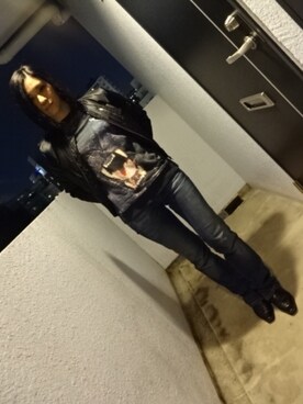 「GROWZE（グローゼ）のアイテム」を使った、Aya 아야 さん（レディース・159cm）の冬コーディネート