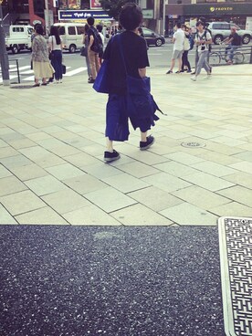 「Yohji Yamamoto（ヨウジヤマモト）のアイテム（その他）」を使った、Masahikoさん（メンズ・163cm）の夏コーディネート