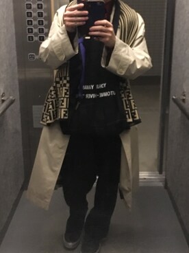 「仕事コーデ」｜「アイテム（その他アウター）」を使った、Masahikoさん（メンズ・163cm）の秋コーディネート