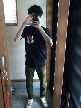 andさん（メンズ・169cm）の夏コーディネート