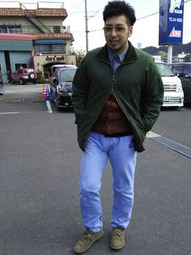 「フランクリーダー」｜kazさん（メンズ・178cm）の冬コーディネート