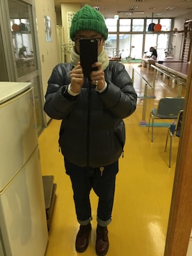 「NATAL DESIGN（ネイタルデザイン）のアイテム（デニムパンツ）」を使った、Kazさん（メンズ・158cm）の春コーディネート