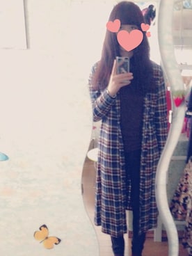 「AUTHENTIC PIGMENT（オーセンティックピグメント）のアイテム（その他アウター）」を使った、조아라さん（レディース・161cm）の秋コーディネート