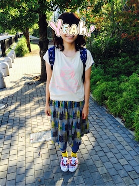 「ホットケーキ」｜まるこさん（レディース・164cm）の秋コーディネート
