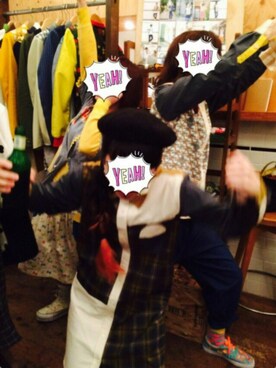 「まるこーでらっくす」｜「アイテム（その他）」を使った、まるこさん（レディース・164cm）の春コーディネート