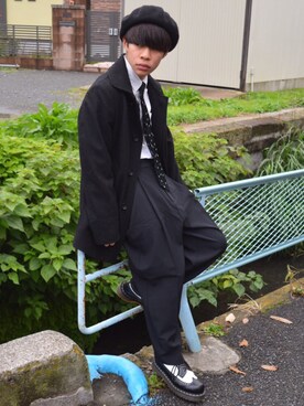 ネクタイを使った 冬 の人気ファッションコーディネート Wear