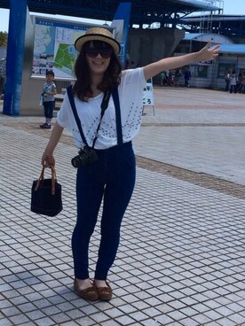 かなぽんさん(レディース・160cm)の春コーディネート