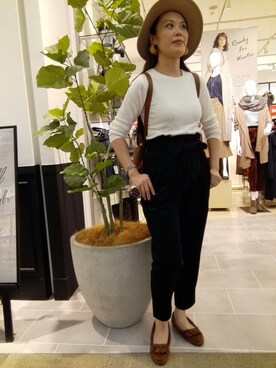 「Marc by Marc Jacobs（マークバイマークジェイコブス）のアイテム（腕時計）」を使った、Yuttanさん（レディース・158cm）の秋コーディネート