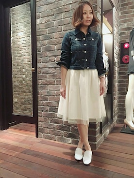 Yasukoさん（レディース・161cm）の春コーディネート