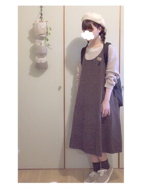 mugi *さん（レディース・157cm）の秋コーディネート