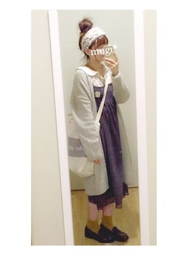 mugi *さん（レディース・157cm）の冬コーディネート