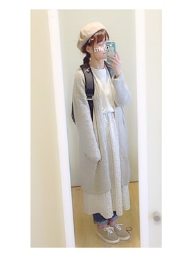 mugi *さん（レディース・157cm）の冬コーディネート
