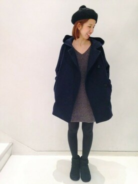 eripoyoさん（レディース・164cm）の冬コーディネート