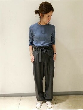 eripoyoさん（レディース・164cm）の秋コーディネート