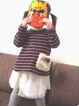 it's UUUUUUUUさん（キッズ・90cm）の冬コーディネート