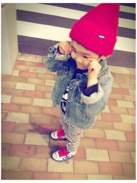 miiiさん（キッズ・100cm）の冬コーディネート