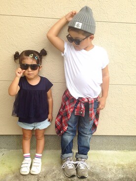 miiiさん(キッズ・120cm)の夏コーディネート