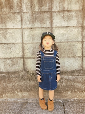 miiiさん(キッズ・90cm)の秋コーディネート