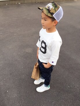 miiiさん（キッズ・120cm）の春コーディネート