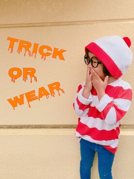 「Trick or Treat」｜miiiさん（キッズ・90cm）の秋コーディネート