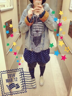 ごんごんさん（レディース・166cm）の春コーディネート