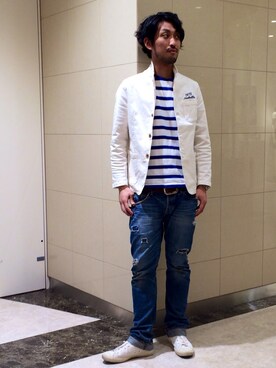 K.ODAさん（メンズ・183cm）の春コーディネート