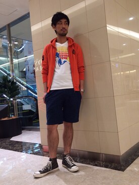 K.ODAさん（メンズ・183cm）の夏コーディネート