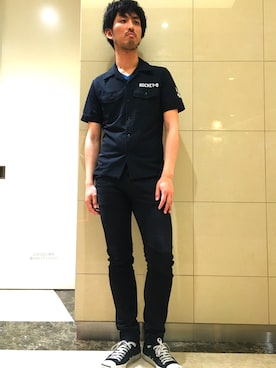 K.ODAさん（メンズ・183cm）の春コーディネート
