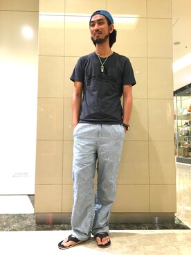 K.ODAさん（メンズ・183cm）の夏コーディネート